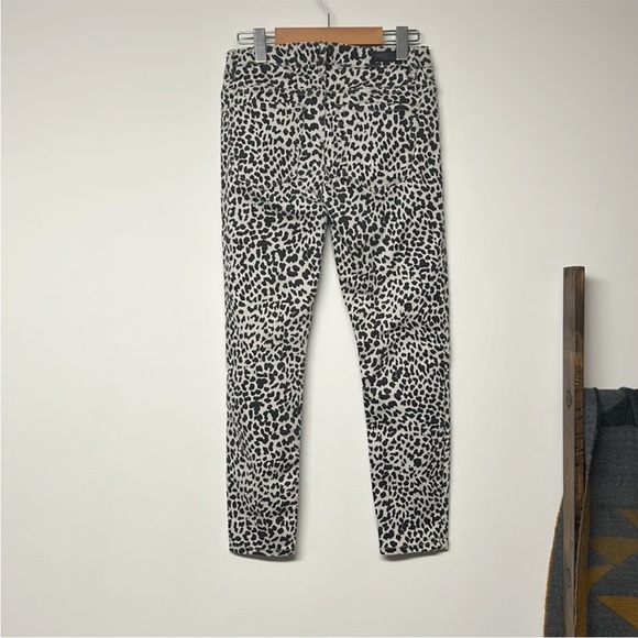 Miss Me Mid Rise Ankle Skinny Animal Print Jeans - Picture 7 of 12